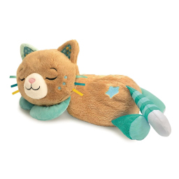 Clementoni Baby Gattino Morfeo – Peluche Interattivo con Fusa e Respirazione