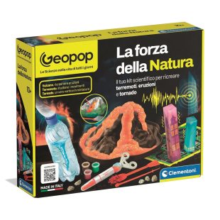 Clementoni x Geopop – La Forza della Natura, Kit Scientifico 10+