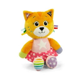 Clementoni Katy The Kitty – Peluche Gatto per Neonati 0-36 Mesi