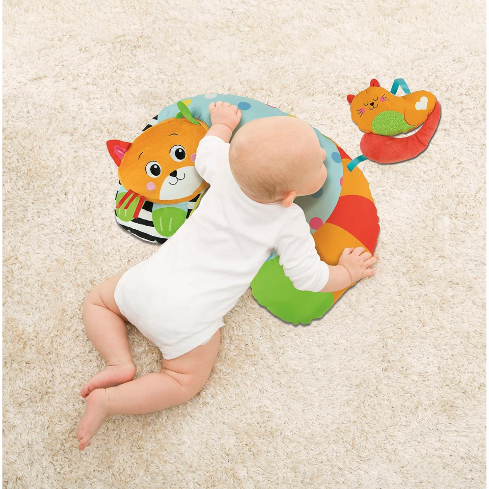 Clementoni Kitty Cat Cuscino Tummy Time per Neonati