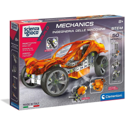 Clementoni Laboratorio di Meccanica – Kit Costruzioni 250+ Pezzi