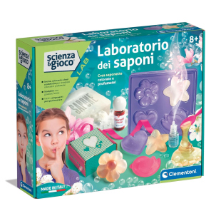 Clementoni Laboratorio dei Saponi - Kit Scientifico Saponette