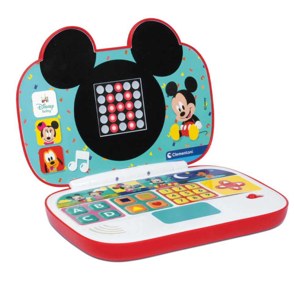 Clementoni Disney Baby - Primo Laptop Educativo Mickey Mouse