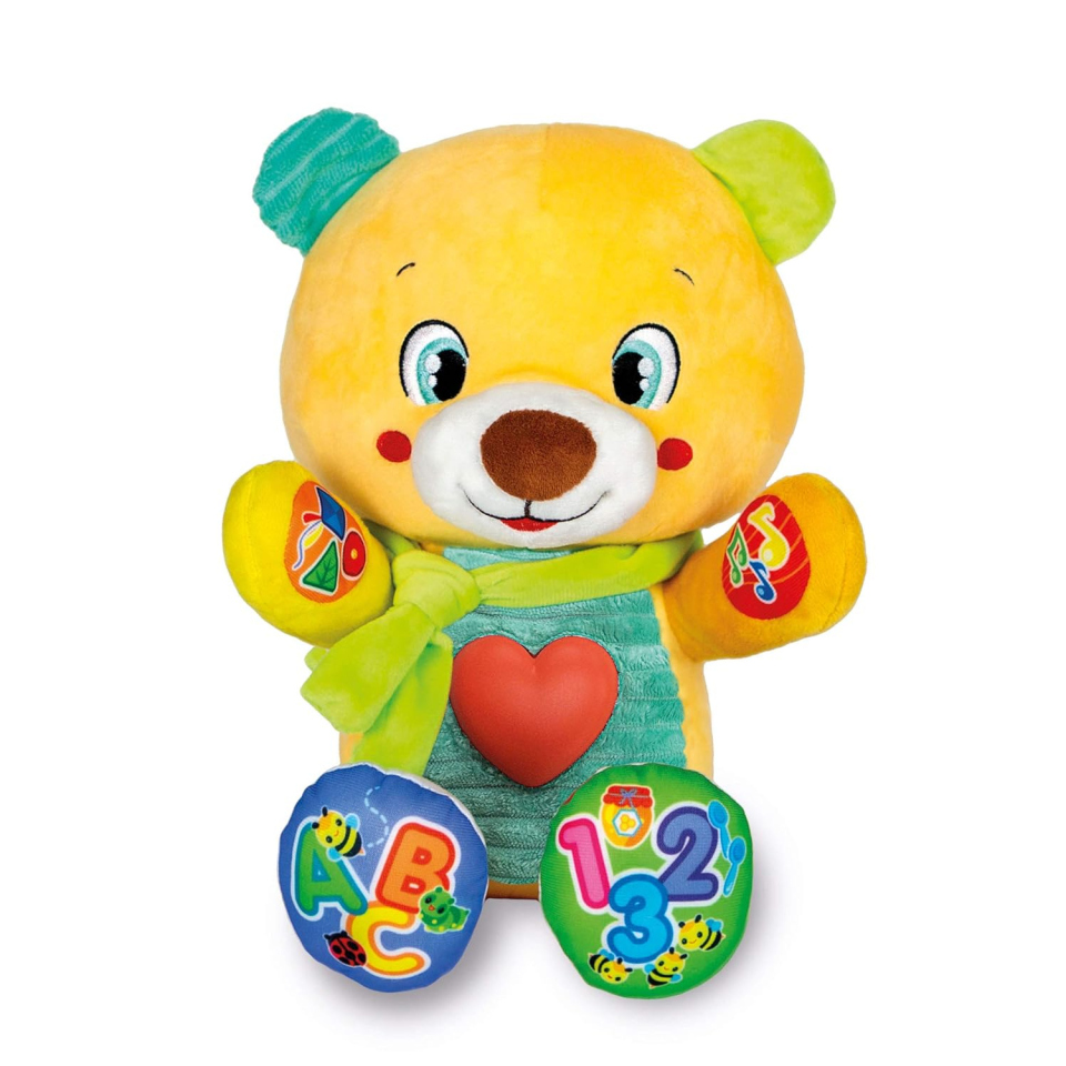 Clementoni Lele Coccole e Parole – Orsetto Peluche Parlante Interattivo