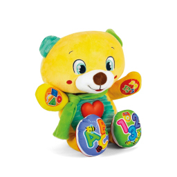 Clementoni Lele Coccole e Parole – Orsetto Peluche Parlante Interattivo