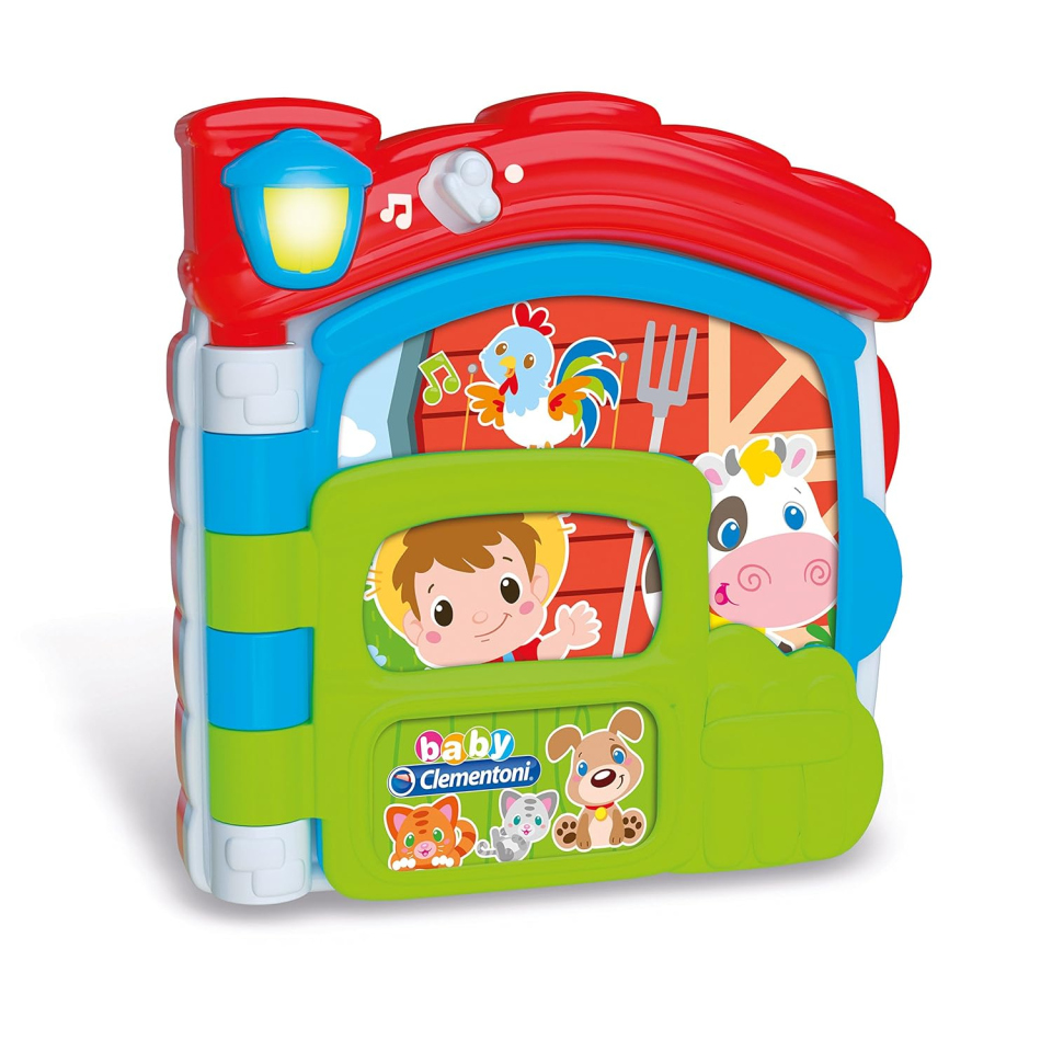 Clementoni Baby Primo Libro della Fattoria Interattivo