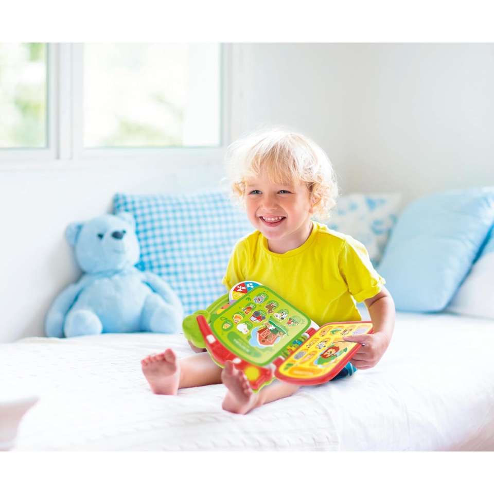 Clementoni Baby Scopro il Mondo – Libro Interattivo 100 Parole