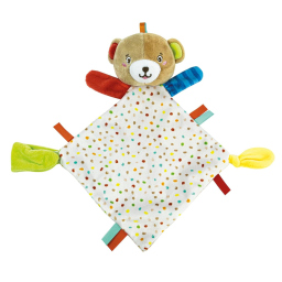 Clementoni Lovely Bear – Doudou Orsetto Comforter per Neonati