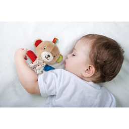 Clementoni Lovely Bear – Doudou Orsetto Comforter per Neonati
