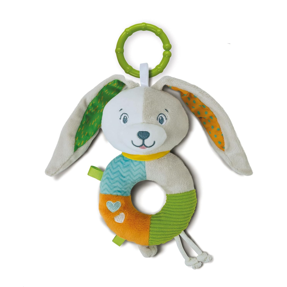 Clementoni Lovely Bunny - Sonaglino Morbido per Neonati