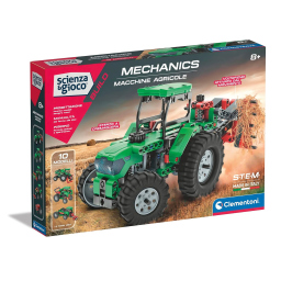 Clementoni Scienza e Gioco Build – Macchine Agricole 10 in 1