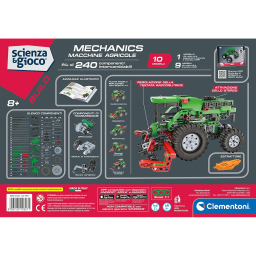 Clementoni Scienza e Gioco Build – Macchine Agricole 10 in 1