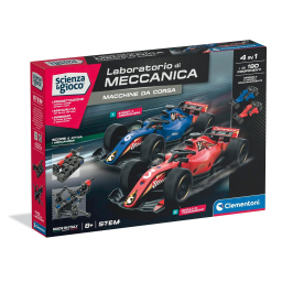 Clementoni Laboratorio di Meccanica – Macchine da Corsa 2 in 1