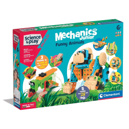 Clementoni Mechanics Junior – Kit Costruzioni Animali Motorizzati