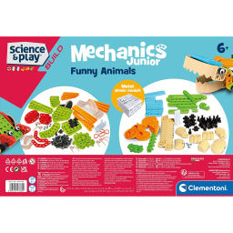 Clementoni Mechanics Junior – Kit Costruzioni Animali Motorizzati
