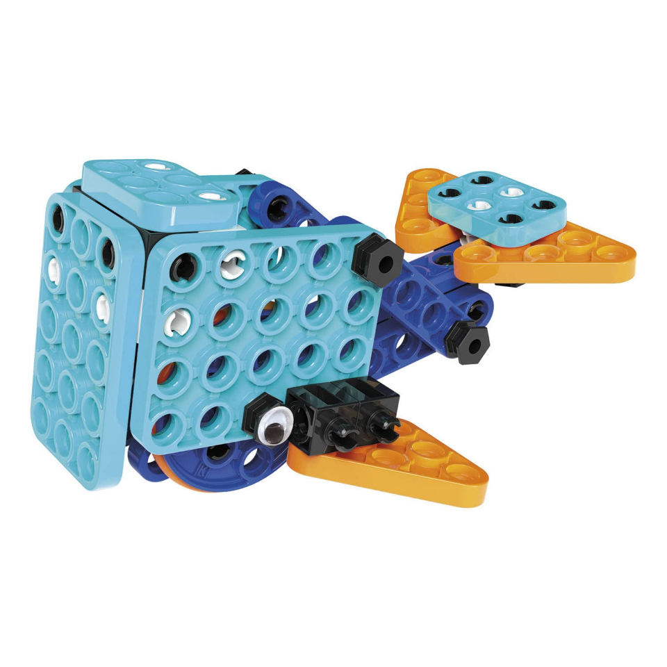 Clementoni Mechanics Junior Animali Marini - Set Costruzioni 130+ Pezzi