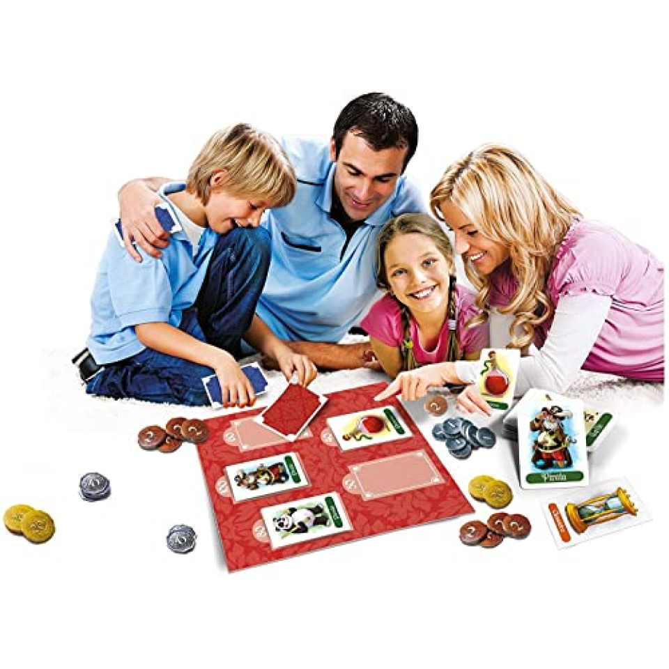 Clementoni Mercante in Fiera – Gioco da Tavolo con Tabellone e Monete