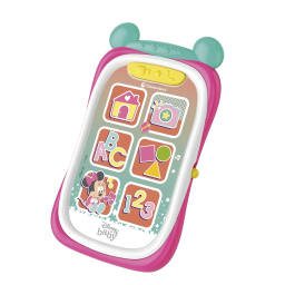 Clementoni Disney Baby Minnie – Smartphone Giocattolo dai 9 Mesi