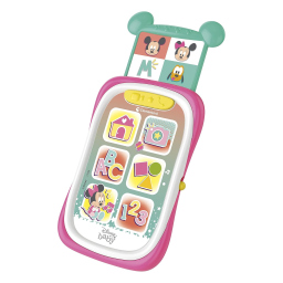 Clementoni Disney Baby Minnie – Smartphone Giocattolo dai 9 Mesi
