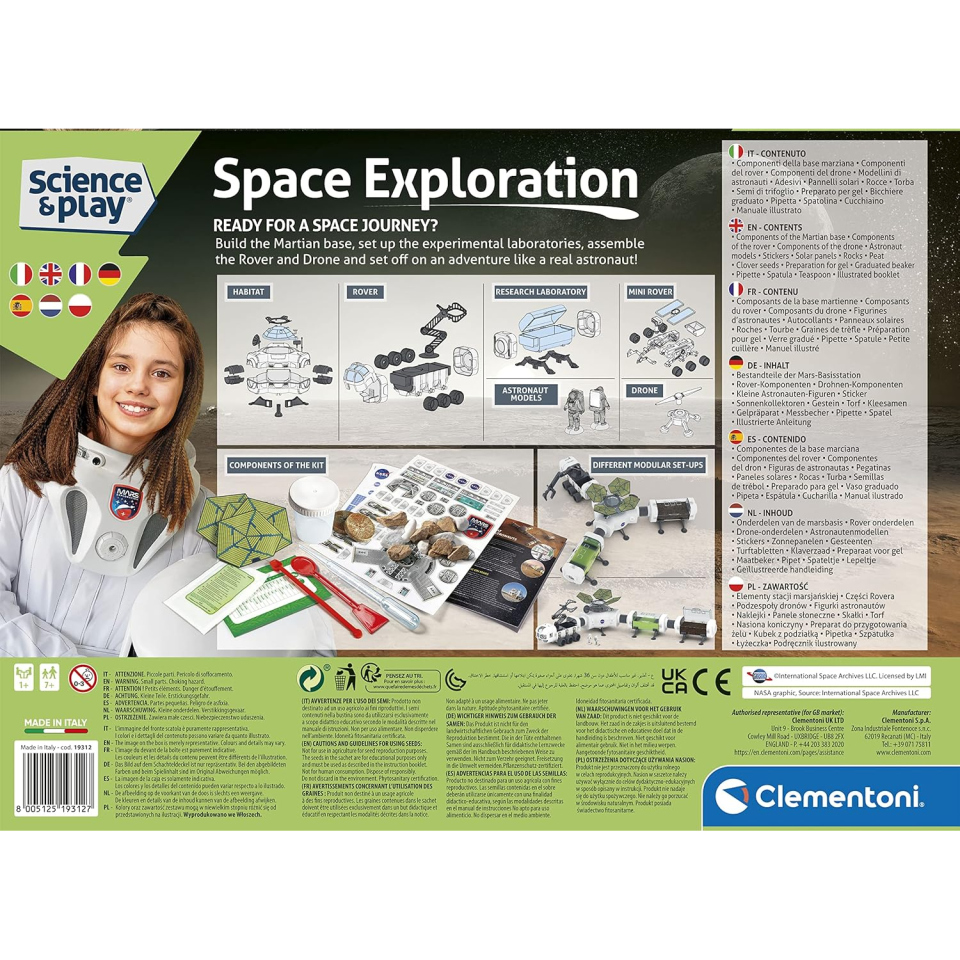 Clementoni NASA Space Exploration – Laboratorio Scientifico Spazio