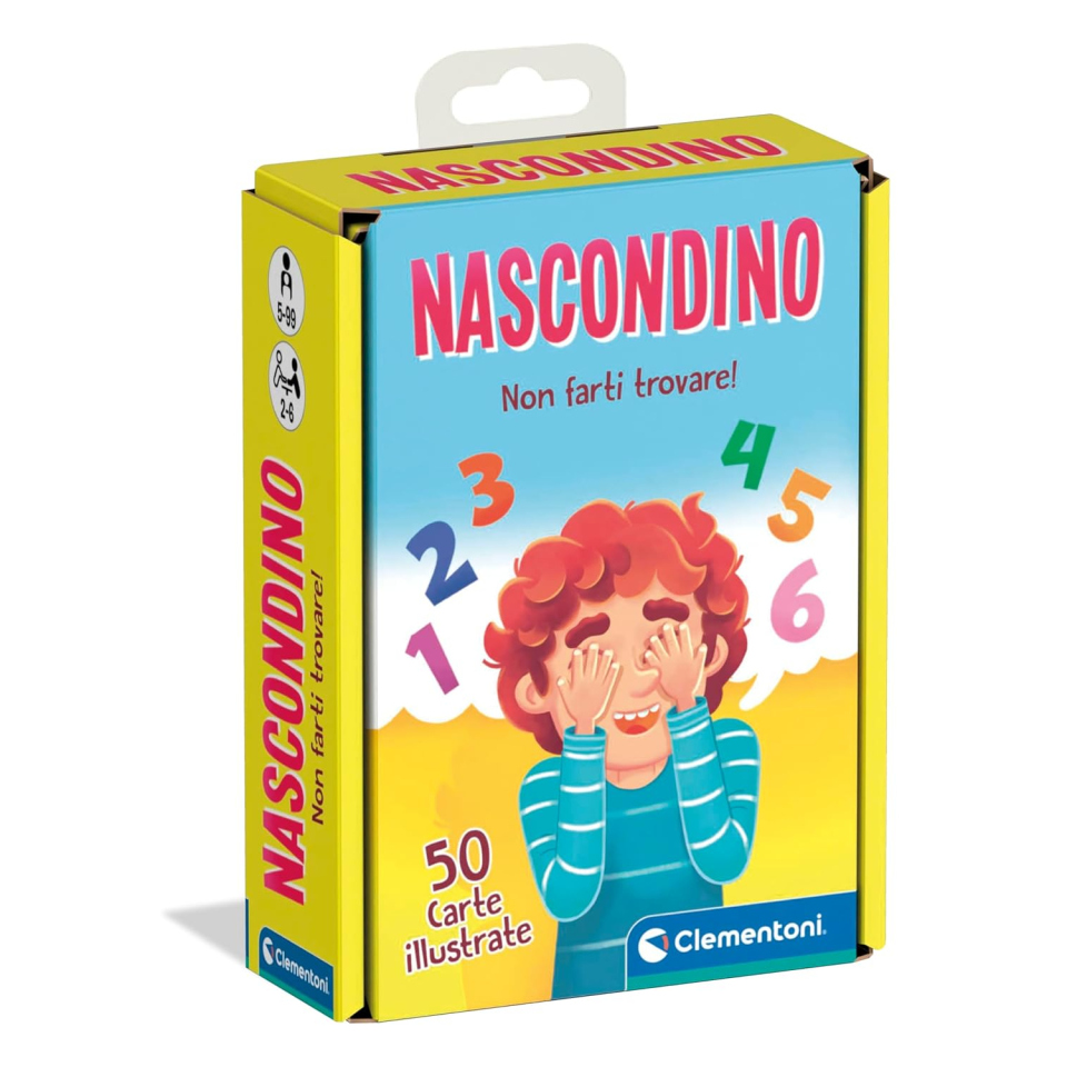 Clementoni Nascondino – Gioco di Carte Strategia e Osservazione 5+
