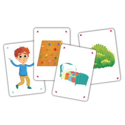 Clementoni Nascondino – Gioco di Carte Strategia e Osservazione 5+