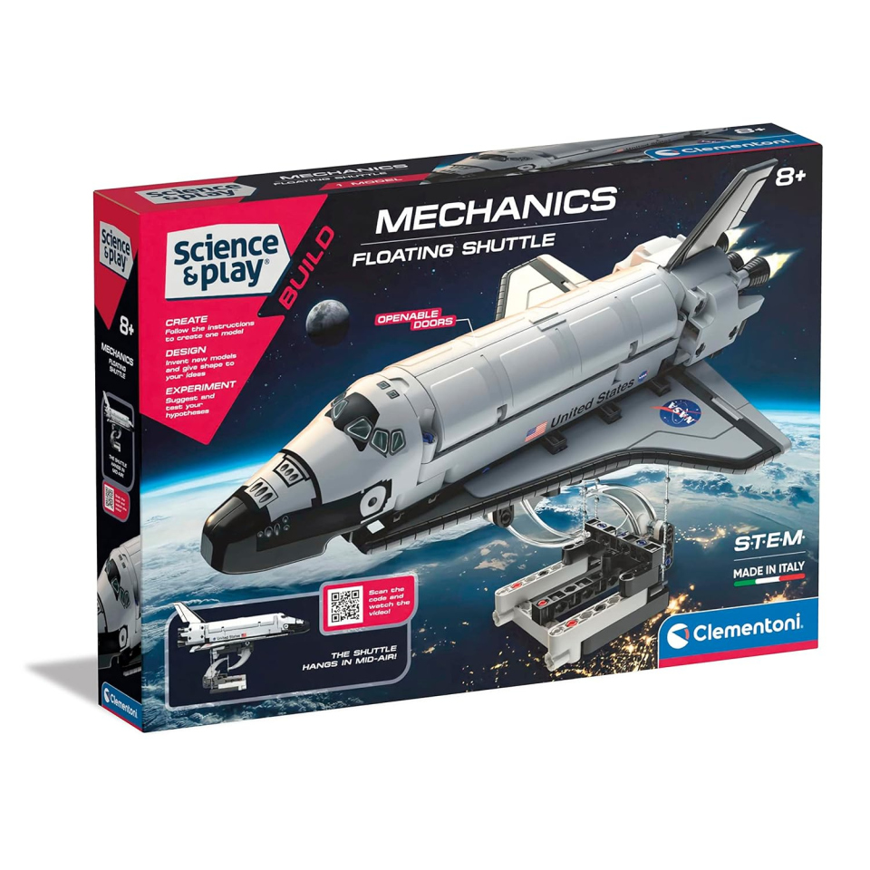 Clementoni Navetta Spaziale NASA Galleggiante – Kit Costruzioni Educativo