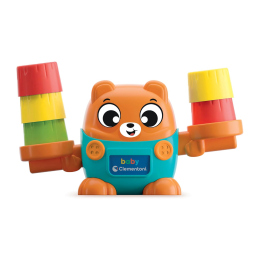 Clementoni Baby Montessori Orsetto Bilancia con Tronchetti Colorati