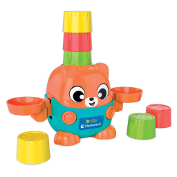 Clementoni Baby Montessori Orsetto Bilancia con Tronchetti Colorati