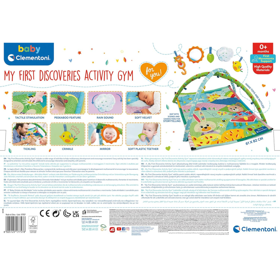 Clementoni Baby Palestrina Multifunzione My First Discoveries