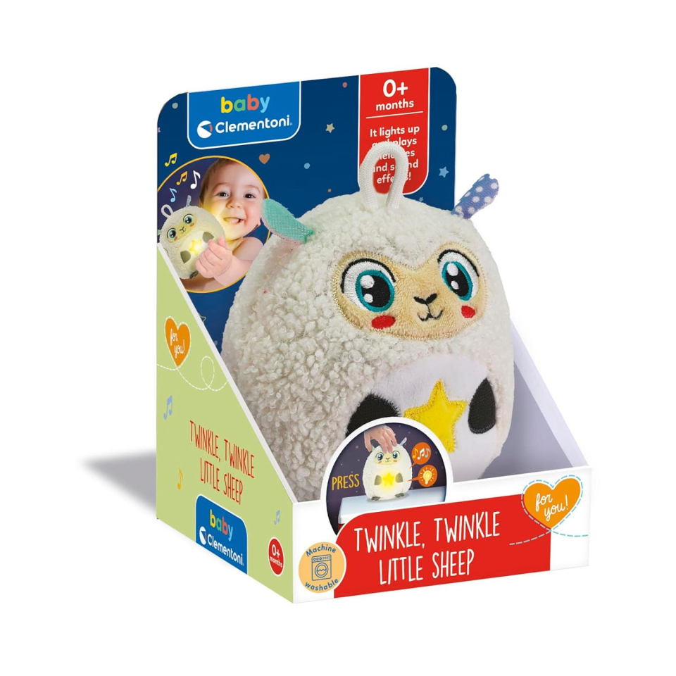 Clementoni Pecorella Luce Notturna con Melodie per Neonati