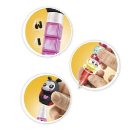 Clementoni Idea – Penne Creative con Messaggi e Charms Portafortuna