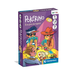 Clementoni Pokerino – Gioco di Carte Poker Semplificato per Bambini