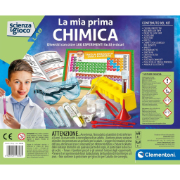 Clementoni La Mia Prima Chimica – Laboratorio 100 Esperimenti