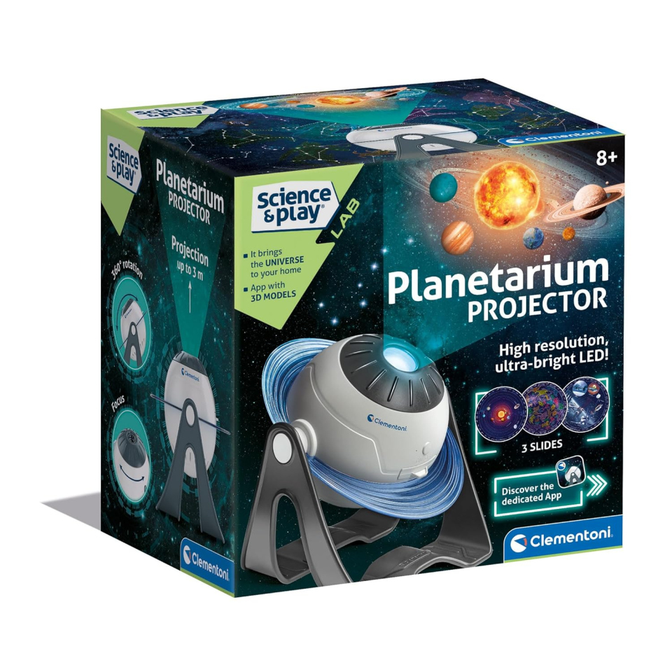 Clementoni Science & Play – Proiettore Planetario per Bambini