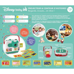 Clementoni Proiettore Storie Disney Baby con Ninne Nanne