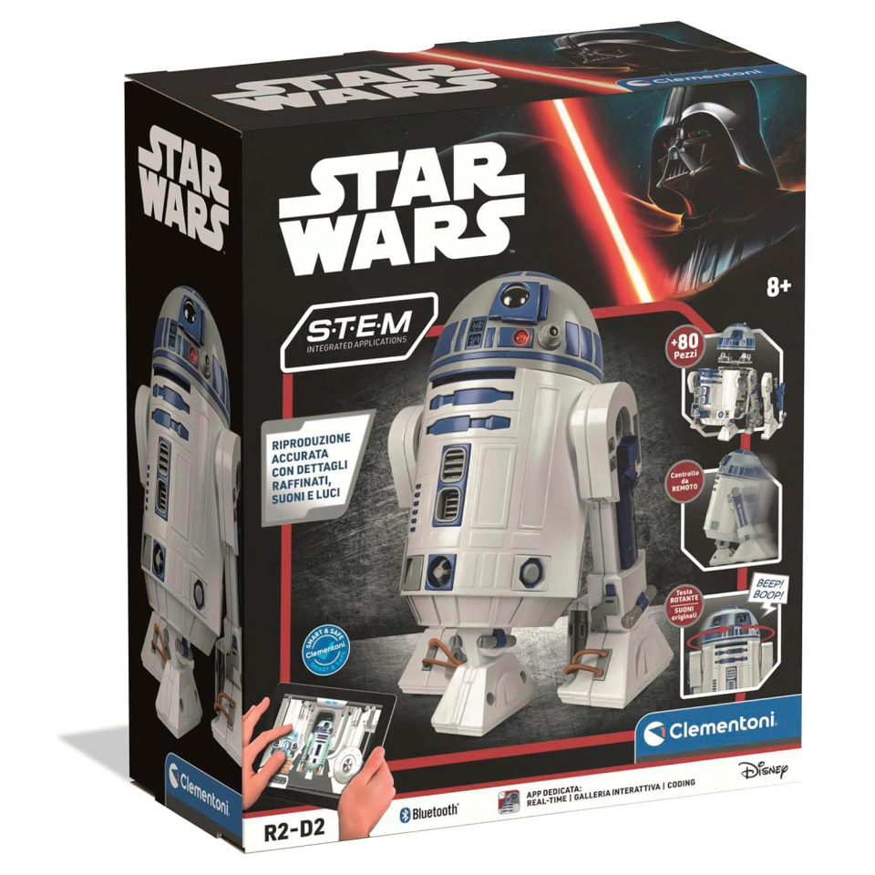 Clementoni R2-D2 Star Wars – Kit Robotica Programmabile
