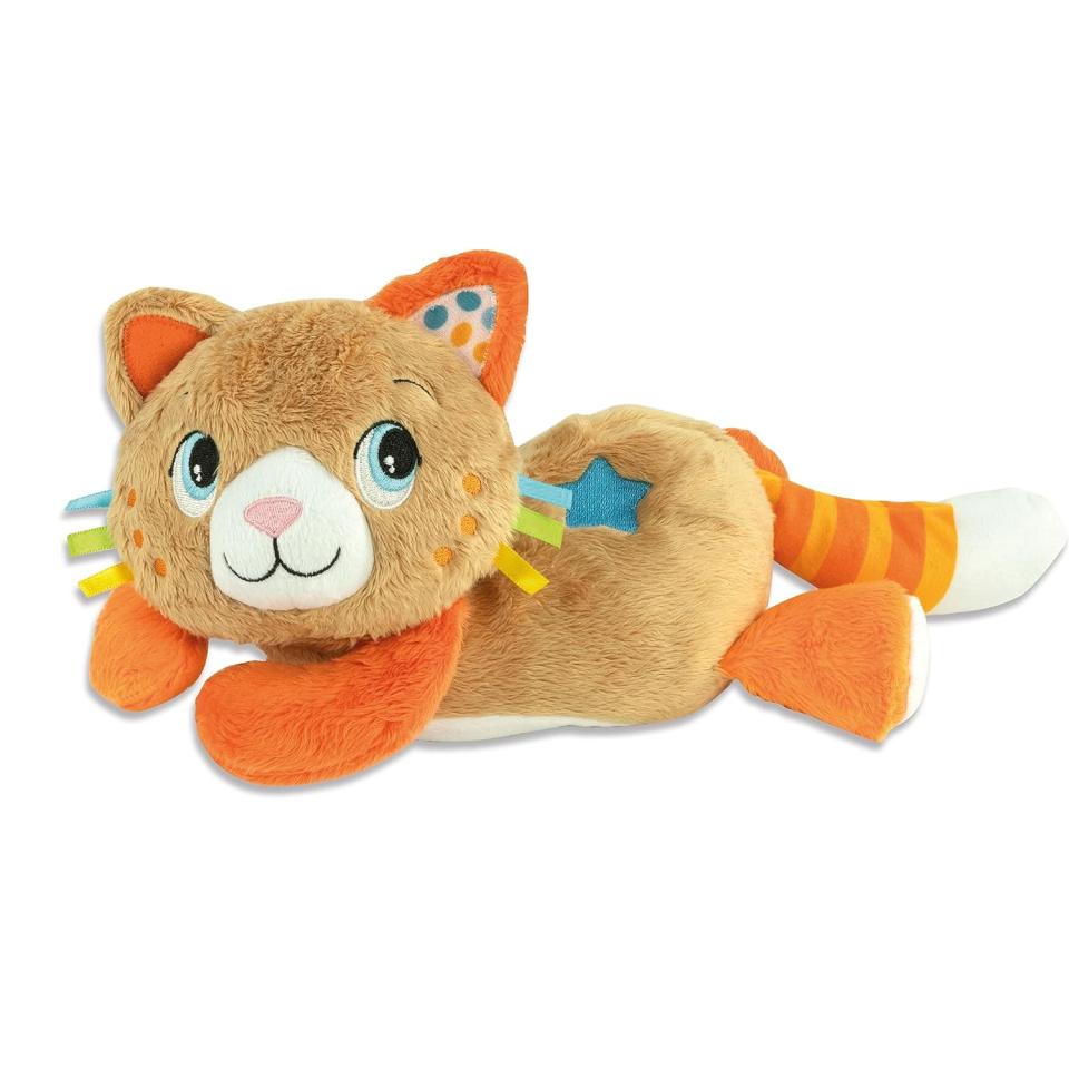Clementoni Roby Ron Ron – Gatto Peluche Interattivo con Fusa e Melodie
