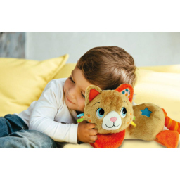 Clementoni Roby Ron Ron – Gatto Peluche Interattivo con Fusa e Melodie
