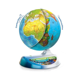 Clementoni Sapientino Più Mappamondo Luminoso con Realtà Aumentata