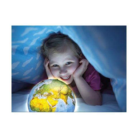 Clementoni Sapientino Più Mappamondo Luminoso con Realtà Aumentata