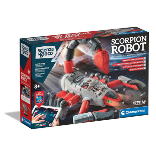 Clementoni Scorpion Robot – Kit Robotica STEM da 8 Anni