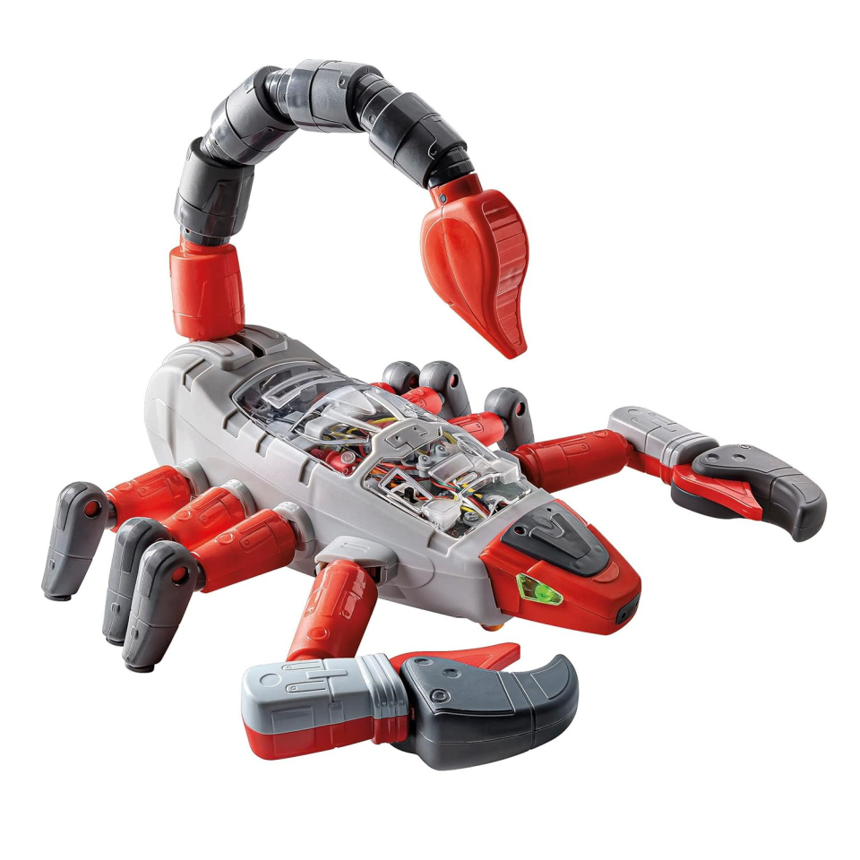 Clementoni Scorpion Robot – Kit Robotica STEM da 8 Anni
