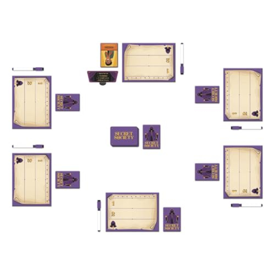 Clementoni Secret Society – Party Game di Parole Segrete e Ruoli Nascosti