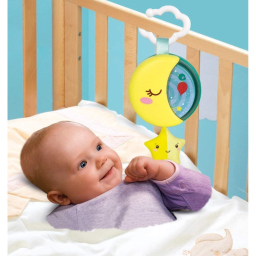 Clementoni Sleepy Moon – Carillon Musicale per Culla