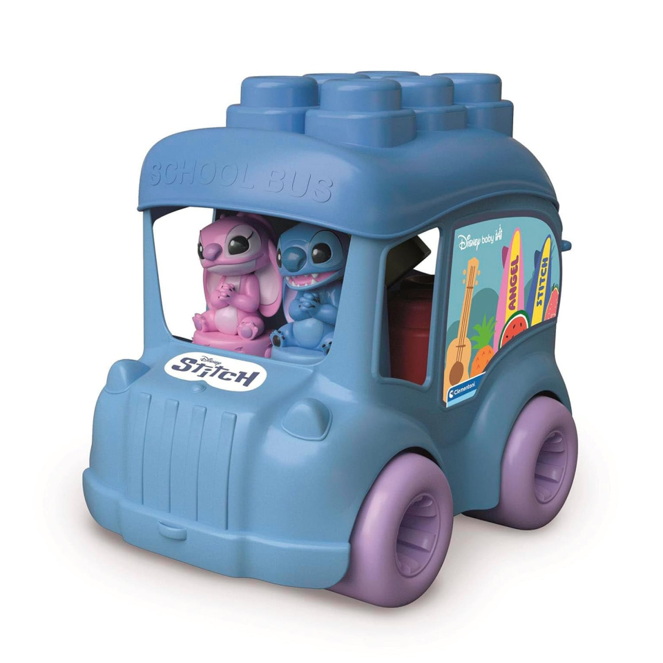 Clementoni Soft Clemmy costruzioni Stitch, bus sensoriale
