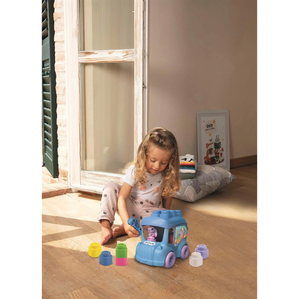 Clementoni Soft Clemmy costruzioni Stitch, bus sensoriale