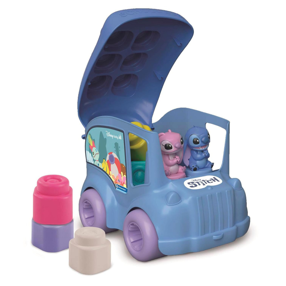 Clementoni Soft Clemmy costruzioni Stitch, bus sensoriale