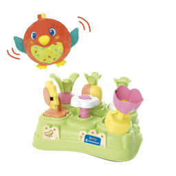 Clementoni Soft Little Bird – Giardino Forme e Incastri per Neonati