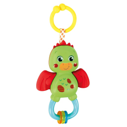 Clementoni Little Dragon Rattle - Sonaglio Draghetto per Neonati